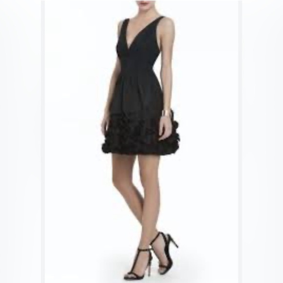🌹BCBG MAXAZRIA BLACK  EXQUISITE DRESS - Picture 1 of 10
